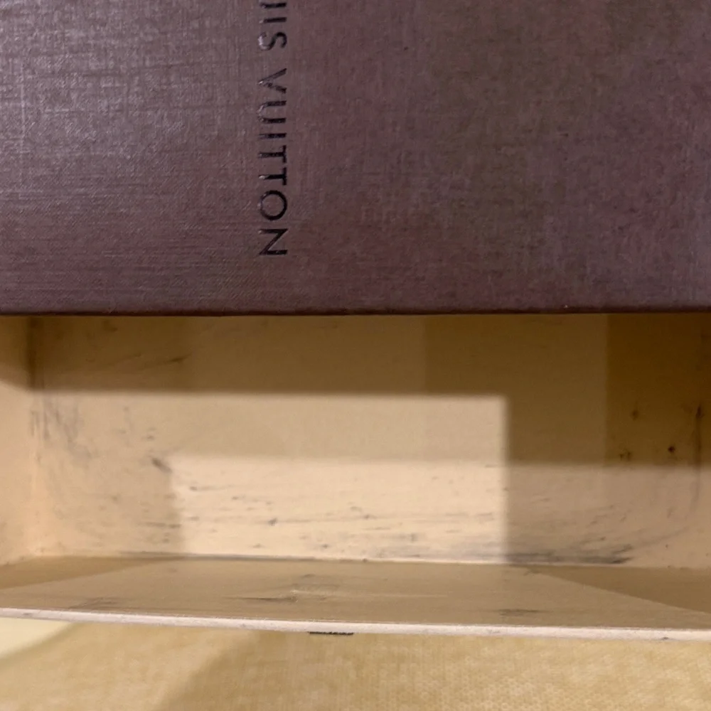 Louis Vuitton Brown Top Box Eyeglasses box with LV guide mini guide books